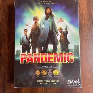 New, Sealed Pandemic Cooperative Board Game by Z-Man Games